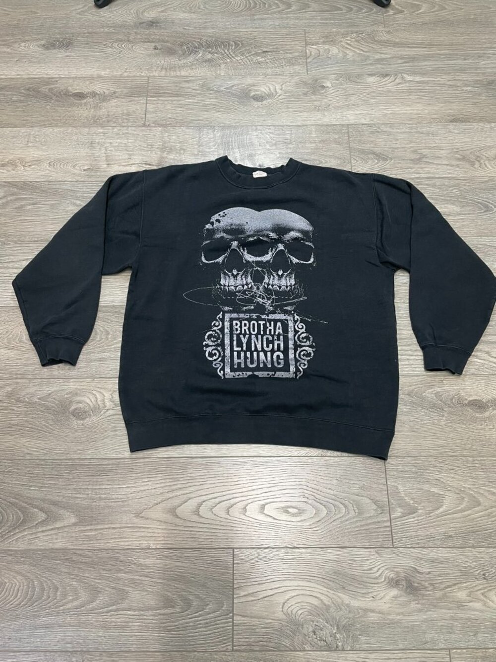 Brotha Lynch Hung Strange Music Crewneck‎ Sweatshirt Black Sz M